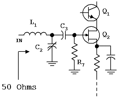 input amplifier stage