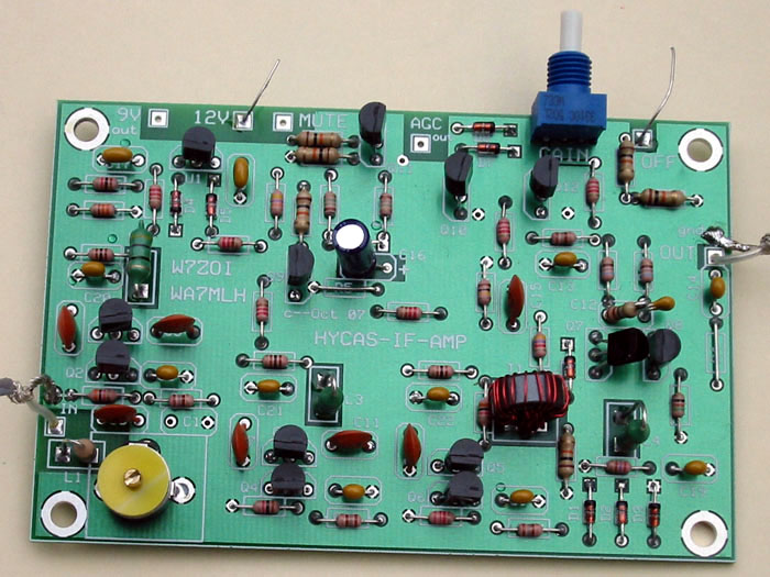 loaded circuit board